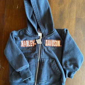 Harley Davidson infant hoodie size 12months